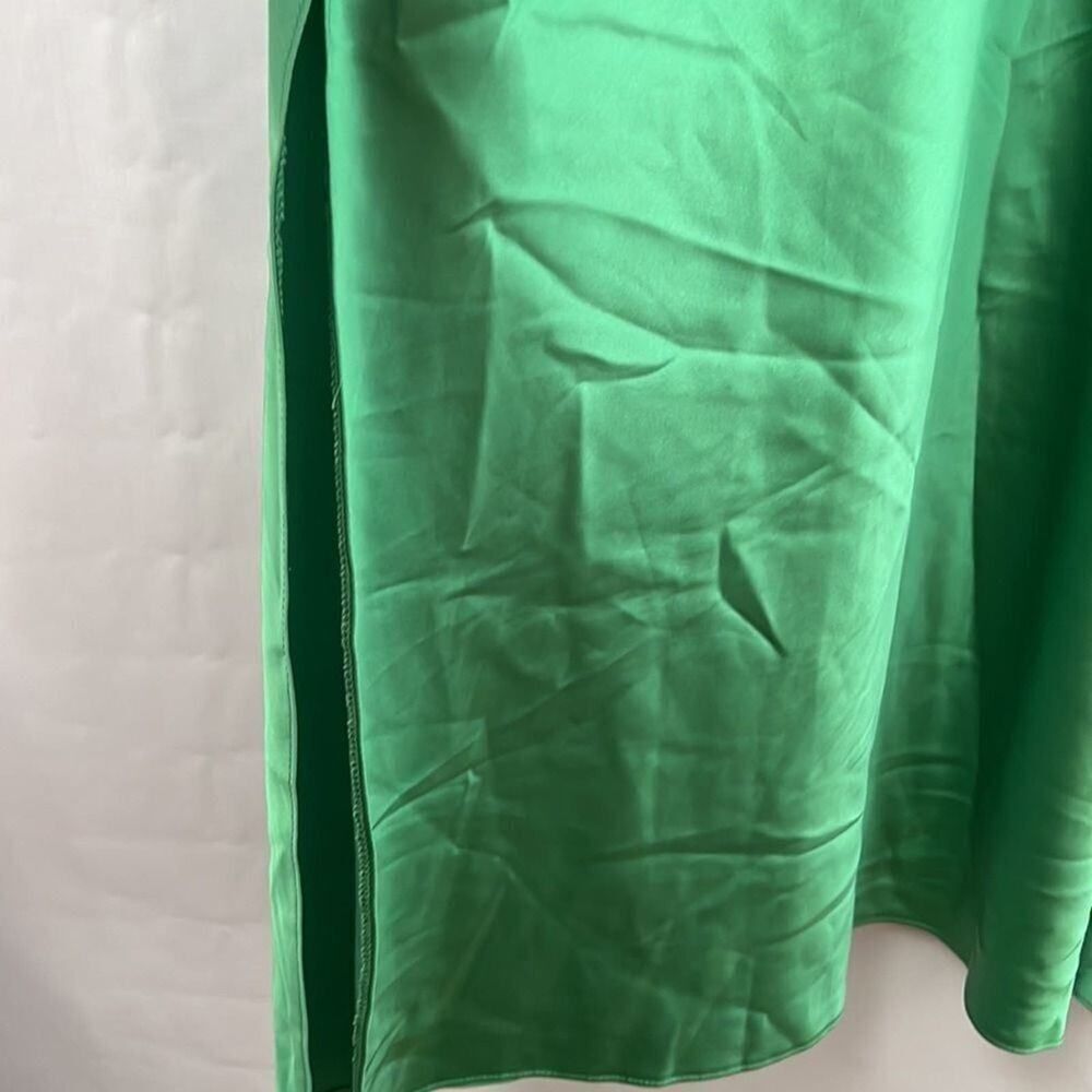 ASOS GREEN PARTY SLIP DRESS SIZE 8 - Picture 5 of 10